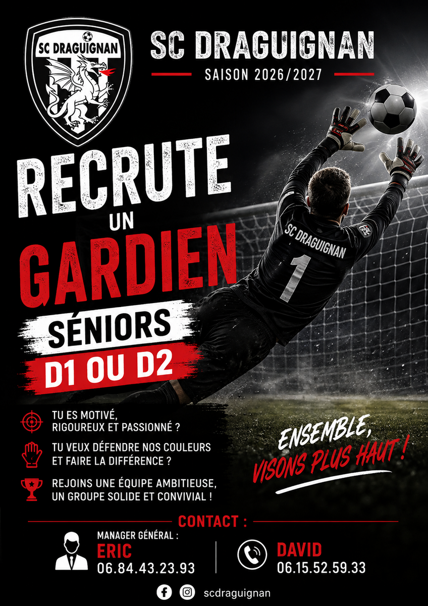 Recrutement Séniors