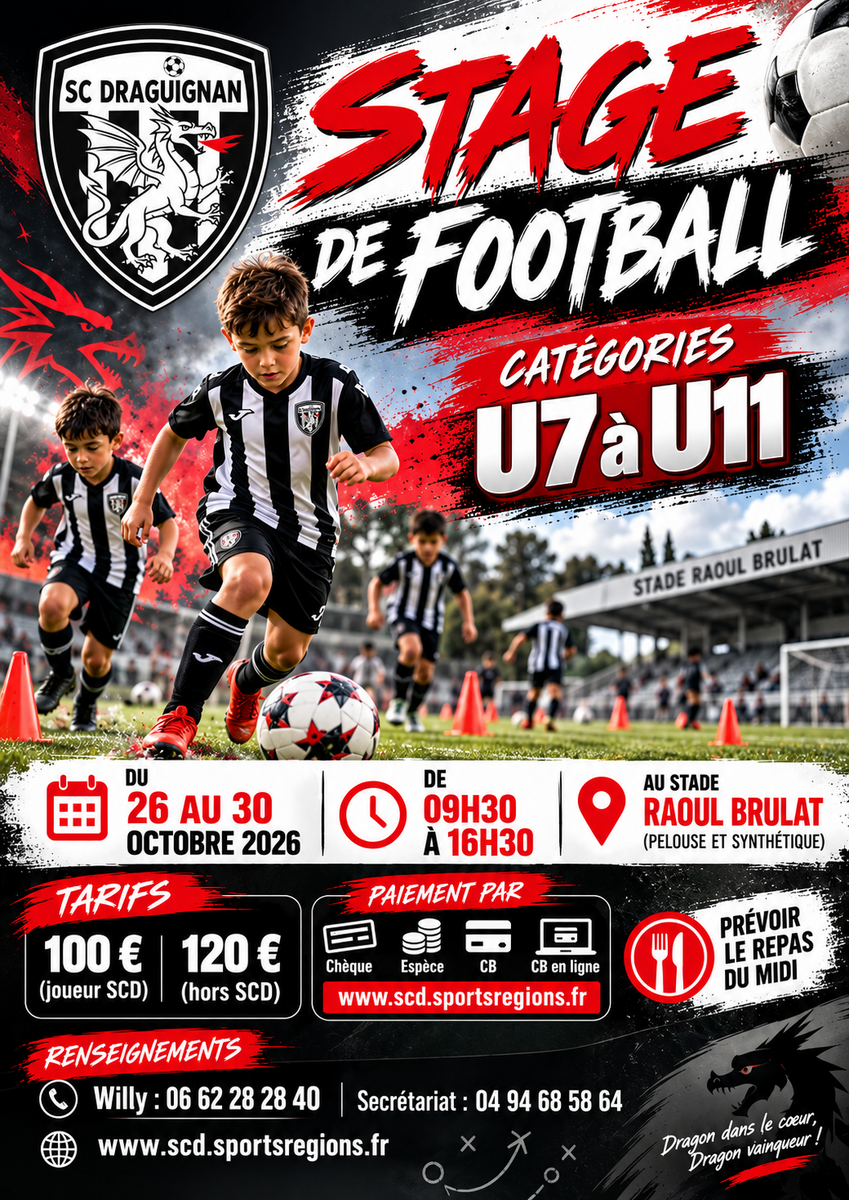 Stage Octobre 2026
