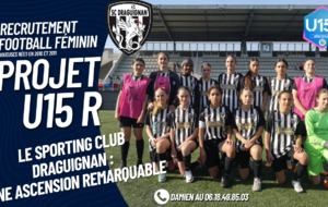 Nos U15F en Régional !