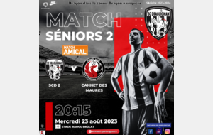 Match Amical Séniors 2