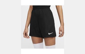 Short de Football Nike Park III Noir pour femme