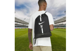 Sac à cordelettes Nike Academy Football Noir