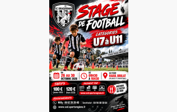 Stage Octobre 2026