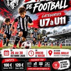 Stage Octobre 2026